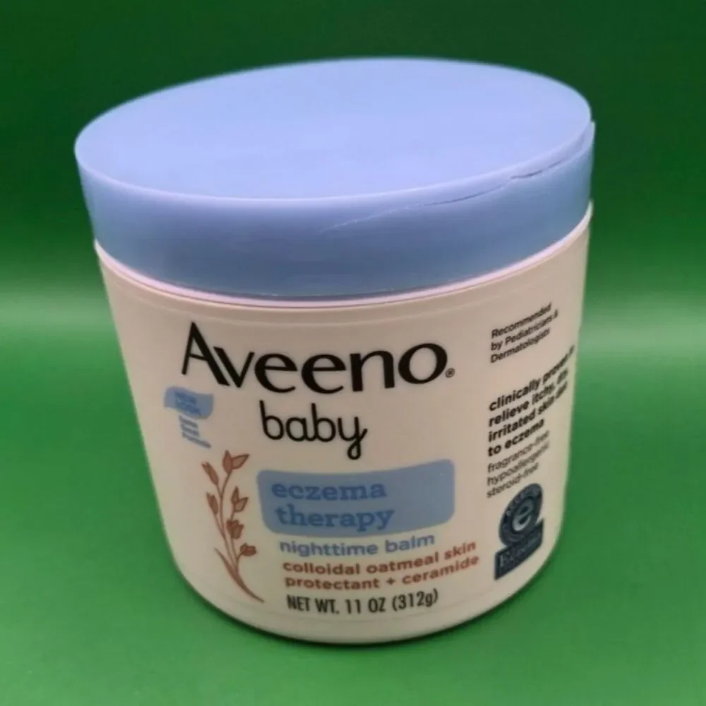 Aveeno Baby Eczema Therapy Nighttime Balm 11 oz - Damaged Cap, Still Sealed